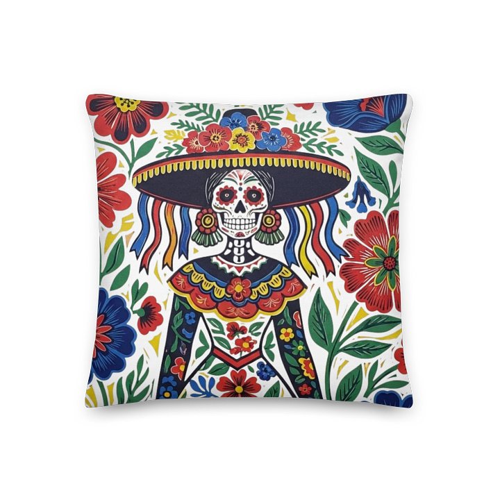 Fiesta de los Muertos Premium Pillow product image (1)