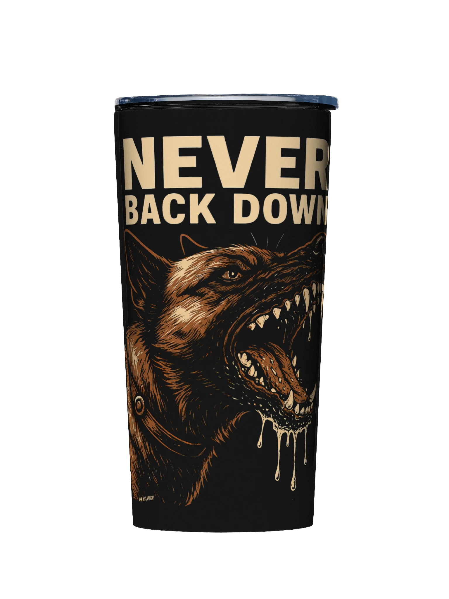 Never Back Down Insulated Tumbler product image (1)