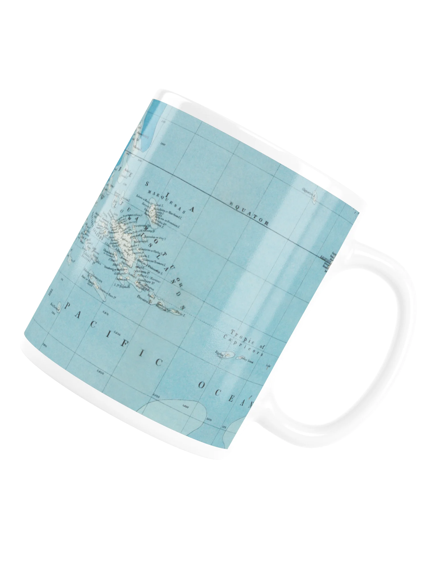 Vintage South Pacific Map Mug product image (16)