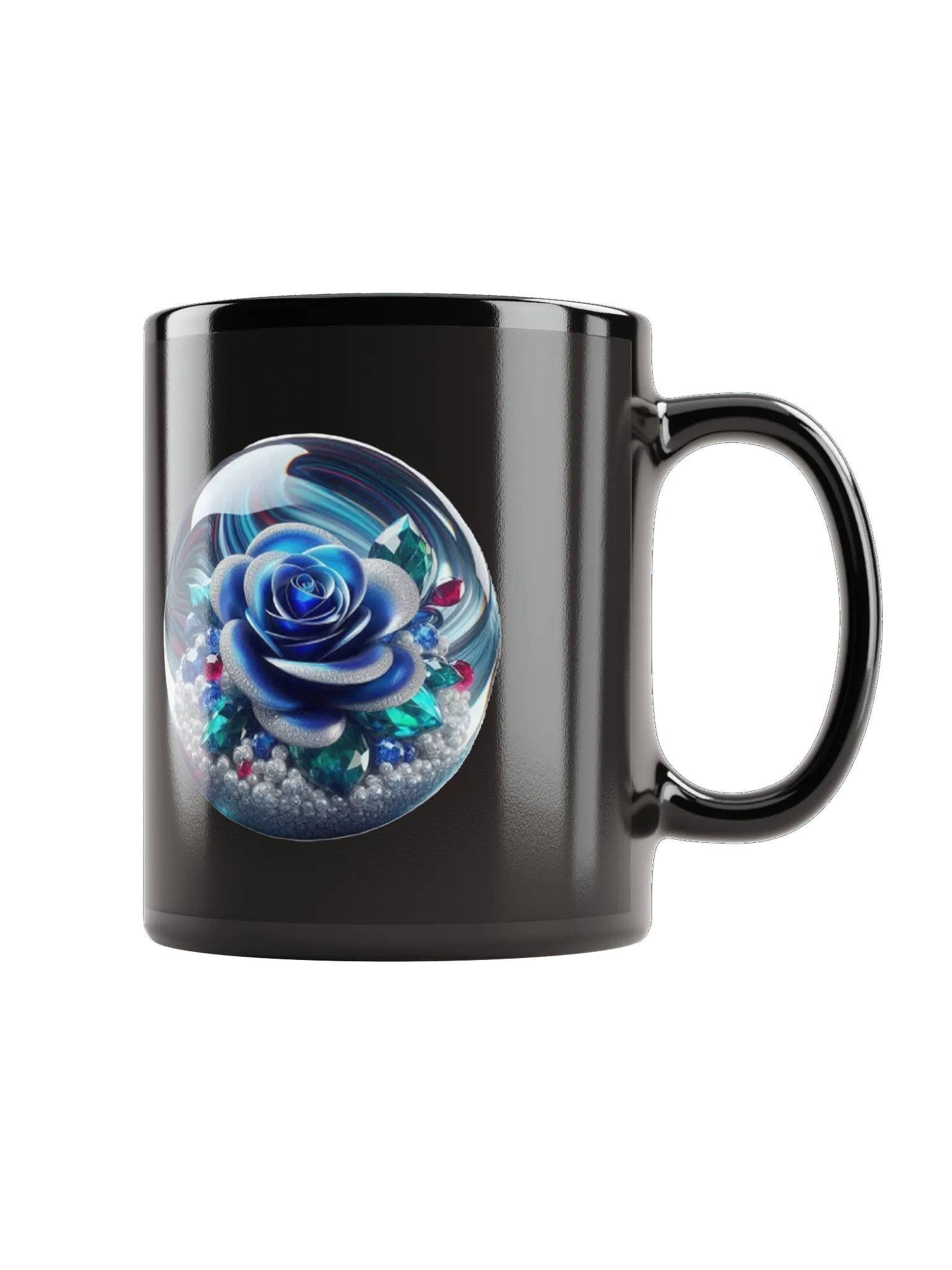 Blue Rose Marble Mug product image (1)