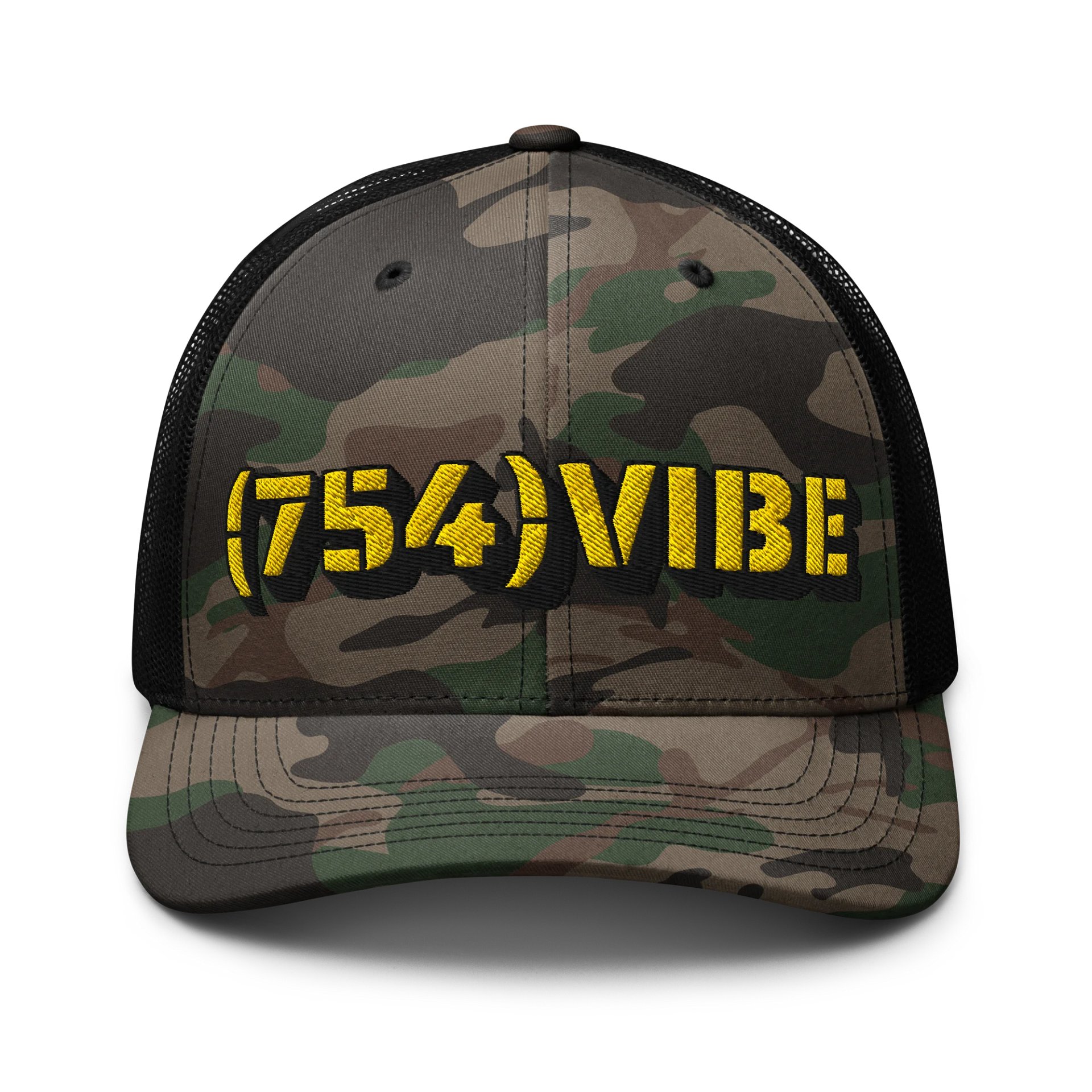 Vibrant Camo Vibe Trucker Hat product image (1)