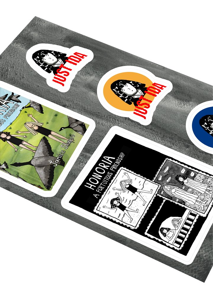 Honoria: A Fortuitous Friendship & Just Ida Sticker Sheet! product image (2)