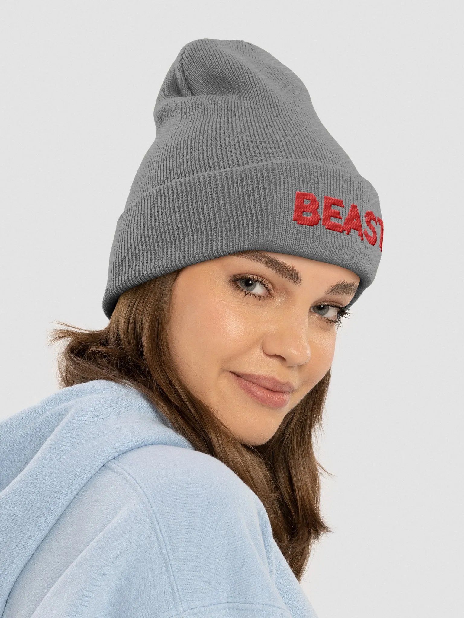 Bold Beast Cuffed Beanie product image (6)