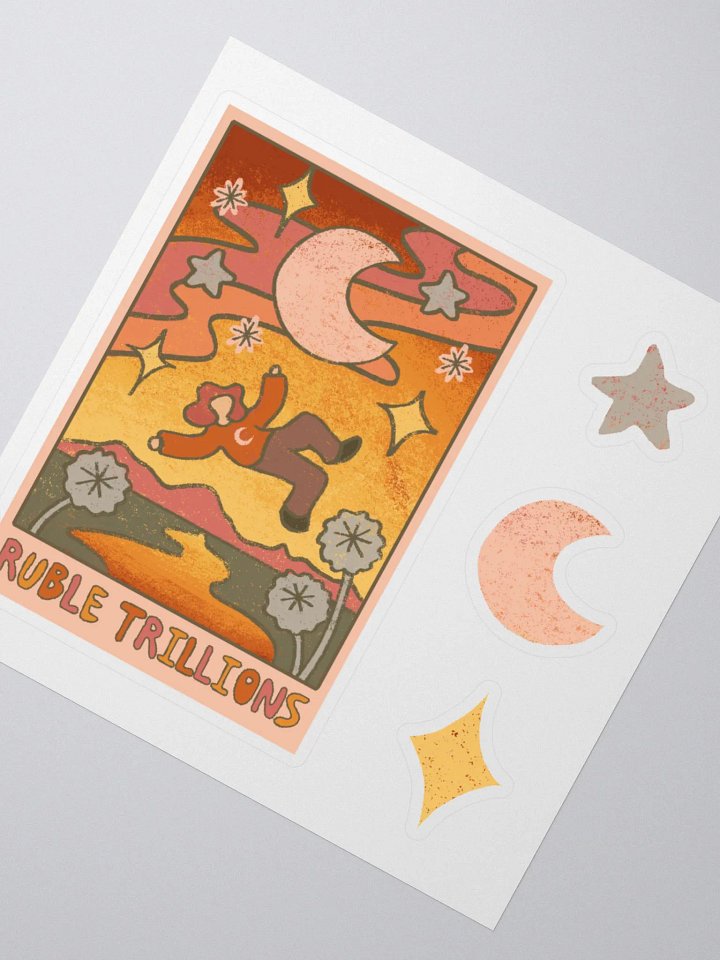 The Moon + Celestial Sticker Set product image (6)