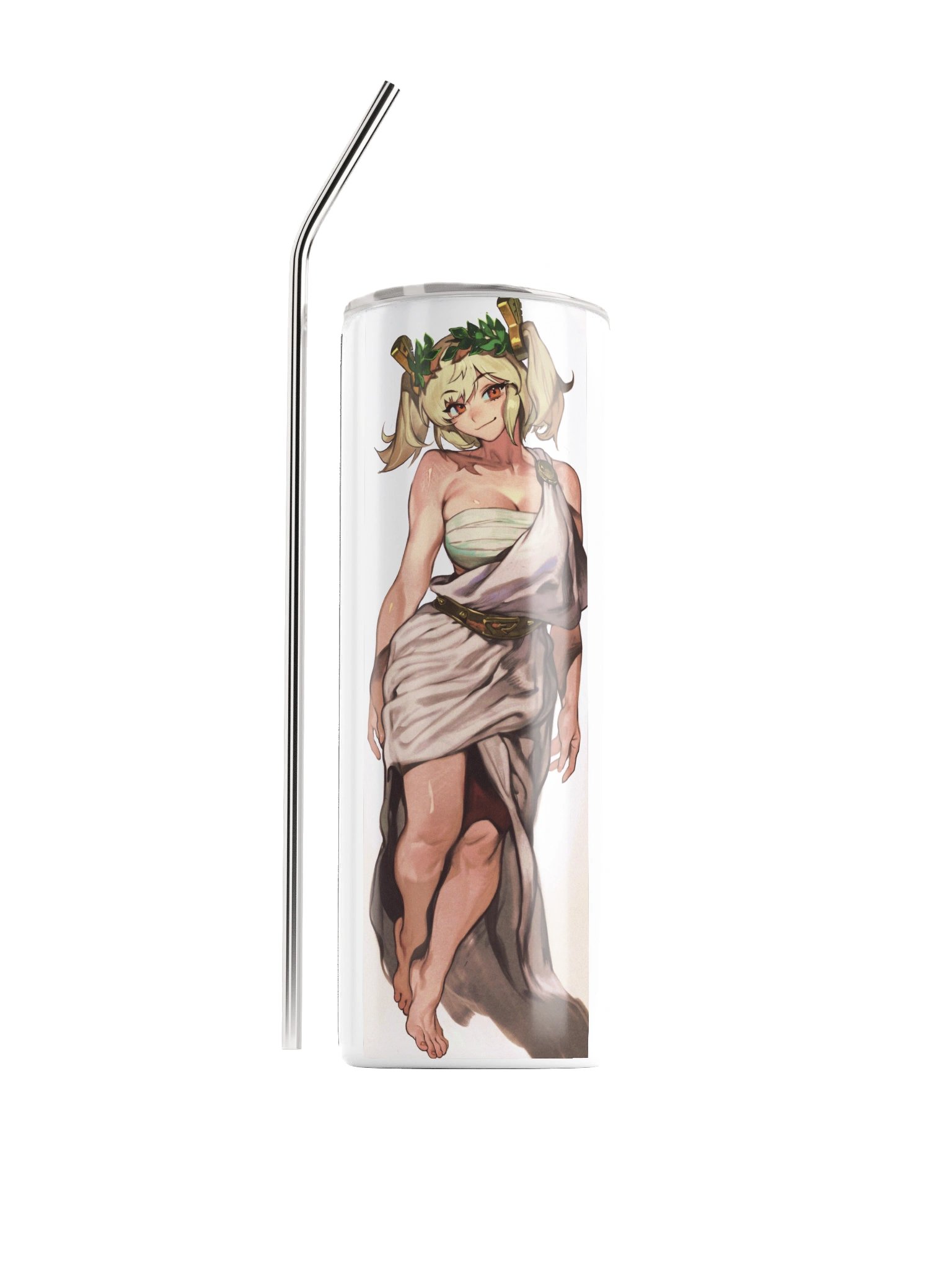 Blonde Toga Girl Tumbler Bottle product image (1)