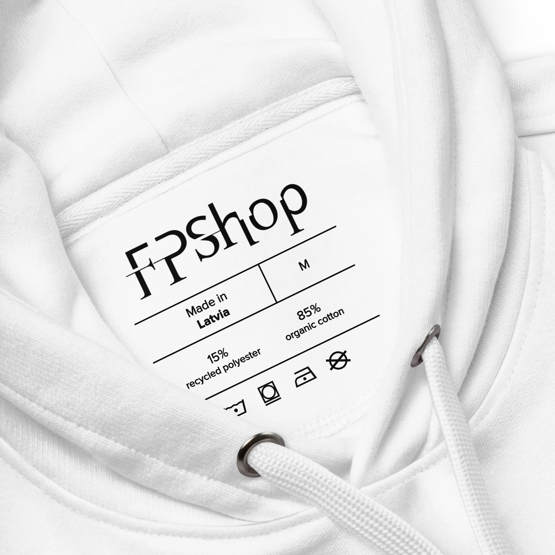 FP-Hoodie White product image (5)