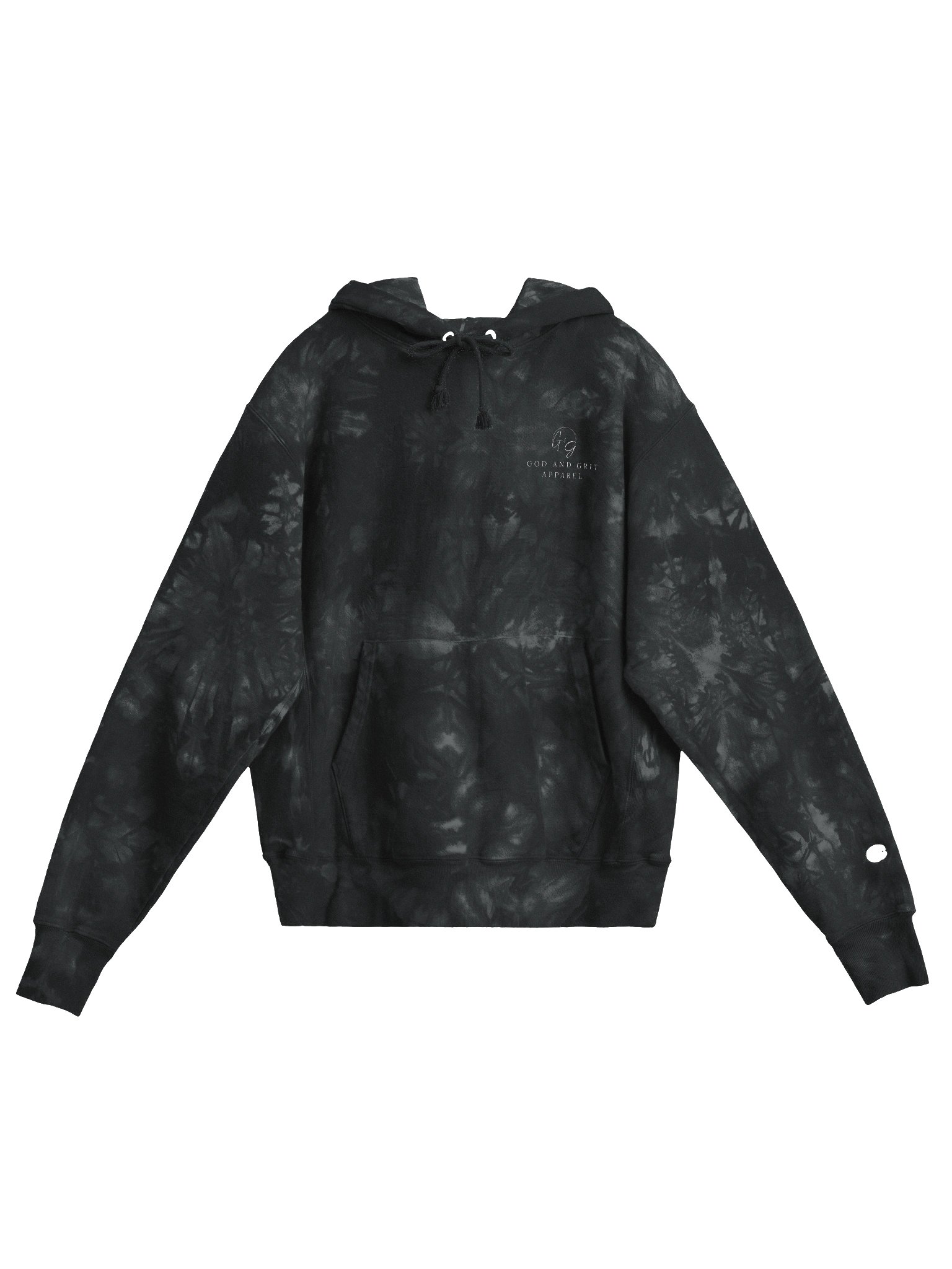 God and Grit Apparel Tie Dye Hoodie product image (1)