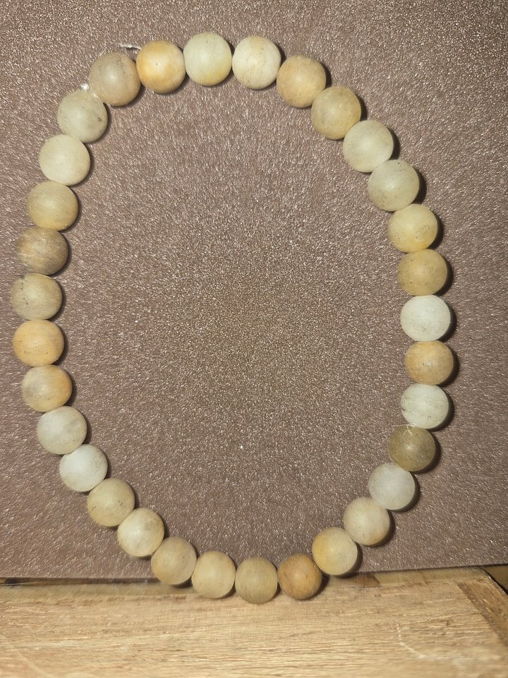 Yellow Calcite Bracelet (matte finish) product image (1)