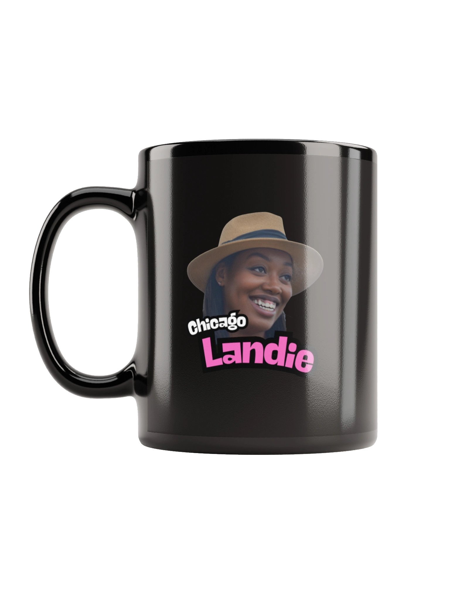 Chicago Landie Mug - Pink Black product image (1)