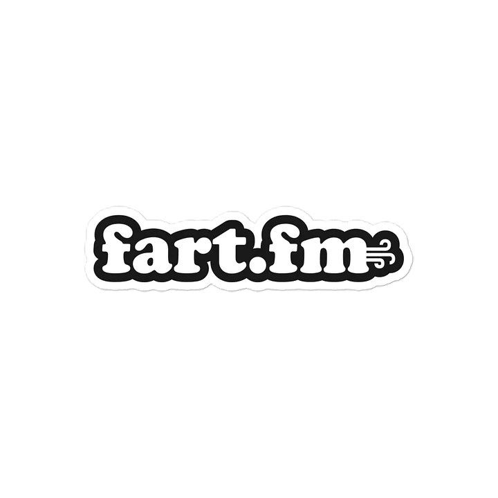 Fart FM® Logo Sticker product image (1)