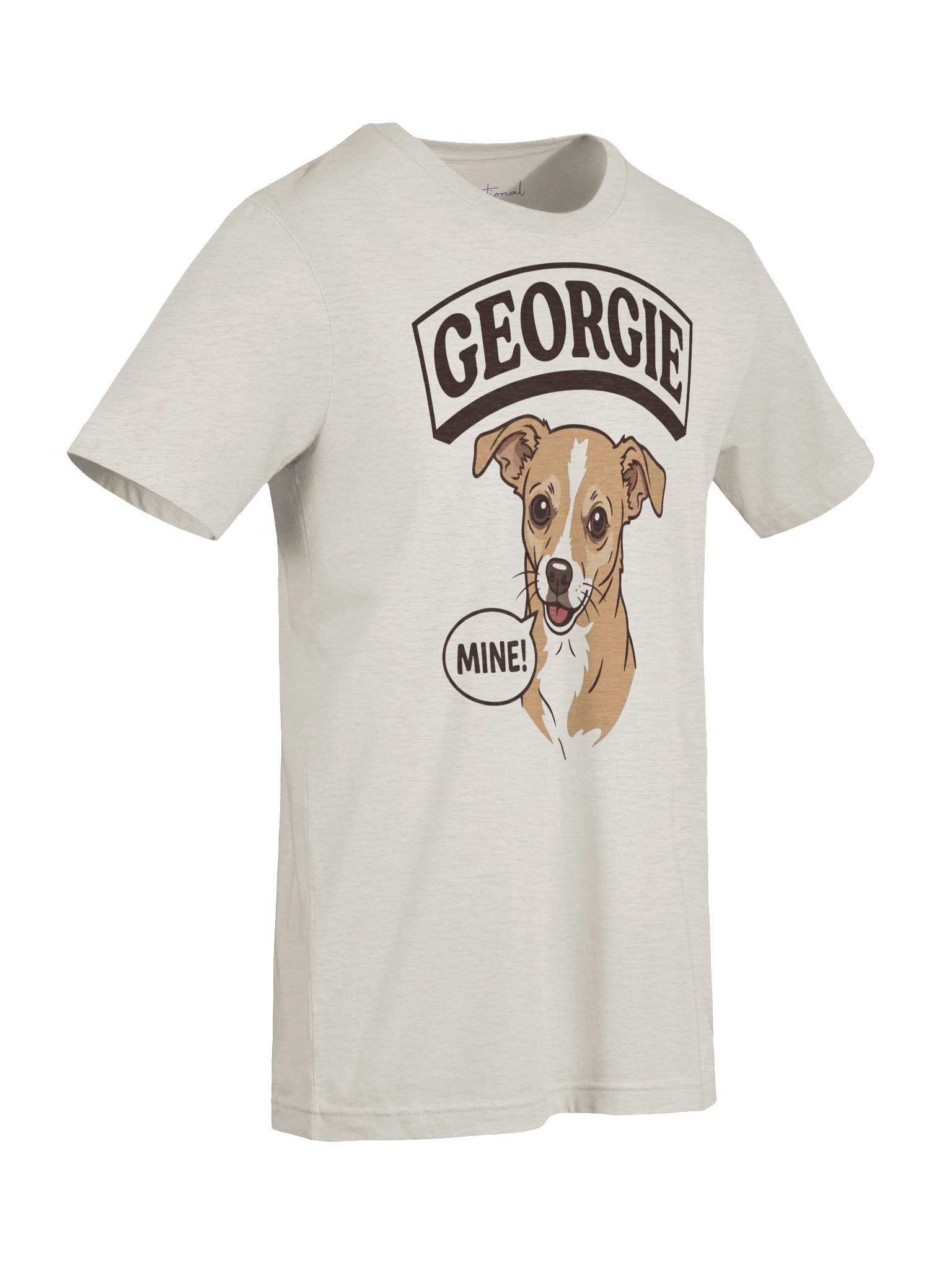 Georgie "Mine!" Possessive Chihuahua Tee | SENNSEIU product image (3)