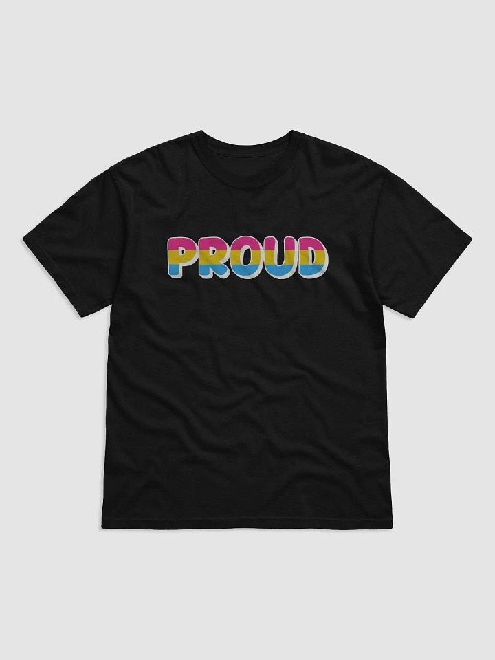 The 'PROUD pan' T-Shirt - Black product image (1)