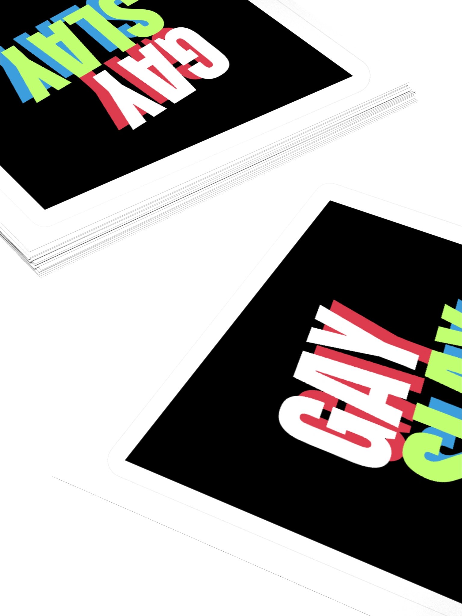 Gay Slay Square Sticker product image (4)