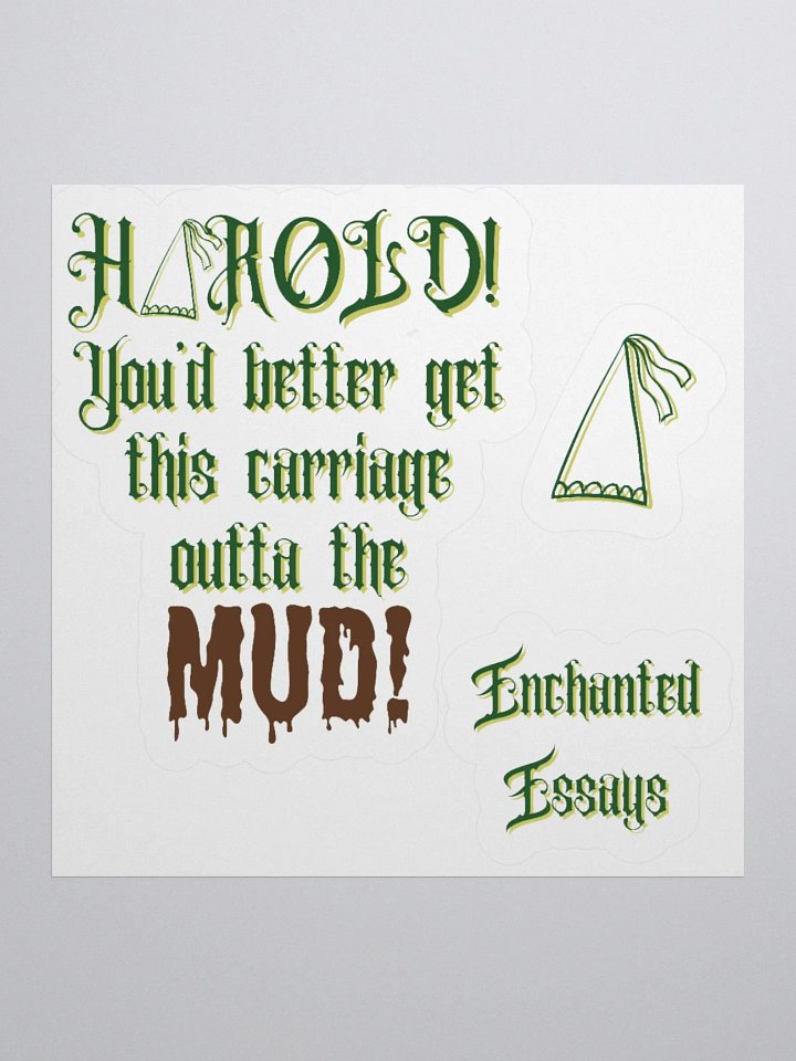 HAROLD Fairy Tale Vinyl Stickers product image (1)