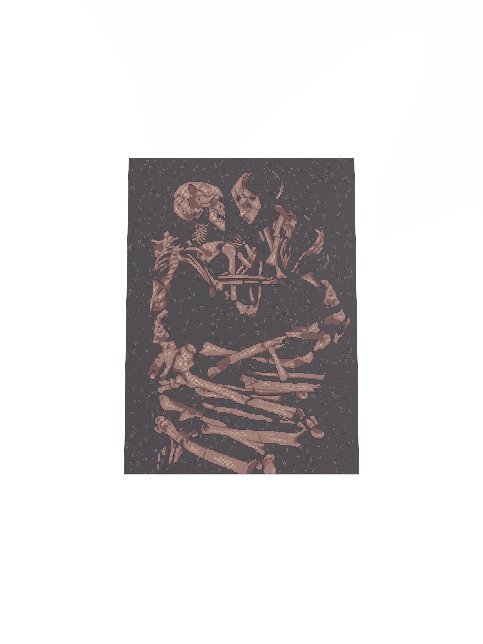 Valentine's Skeletons Print product image (4)