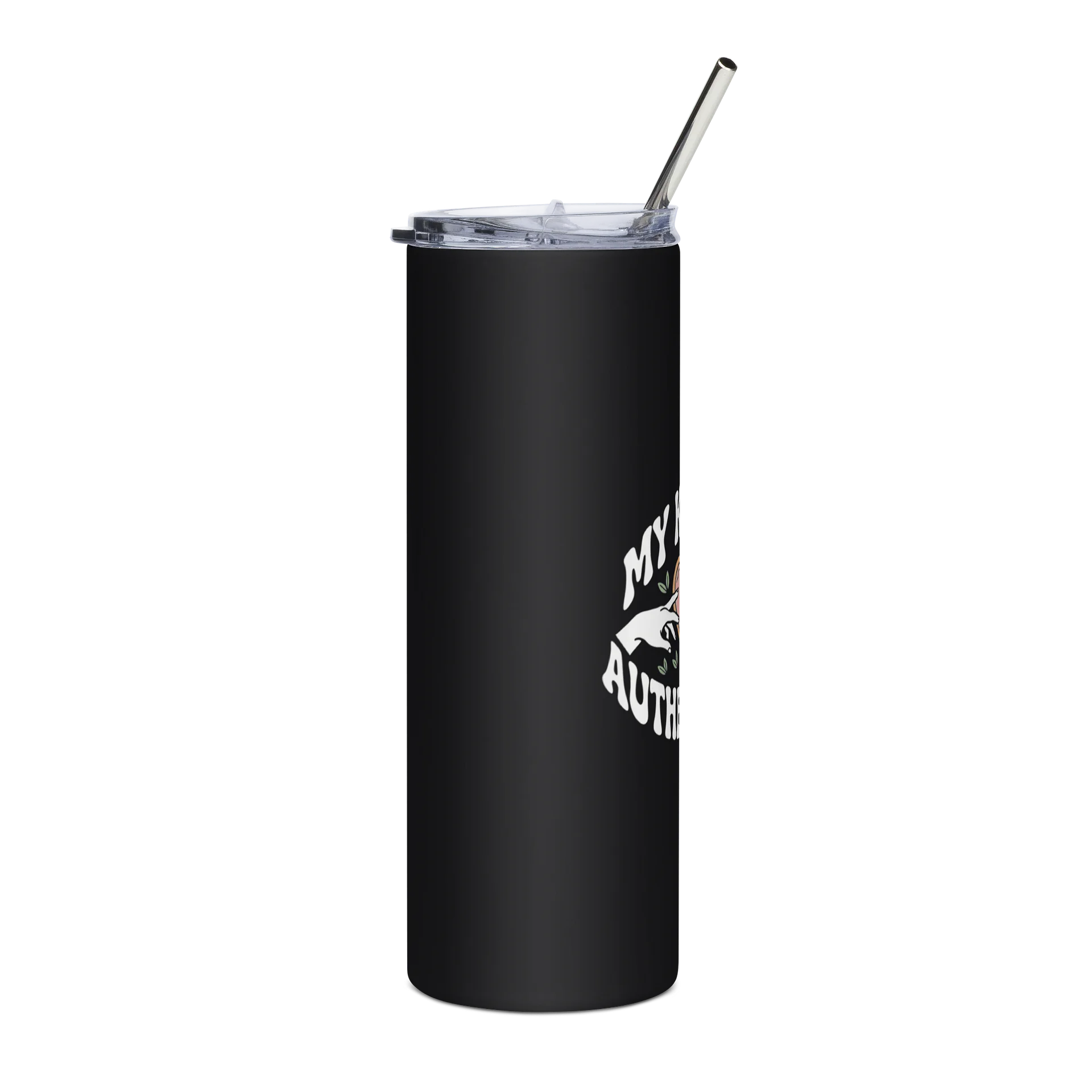 “My Kink Is Authenticity” Black Tumbler product image (4)