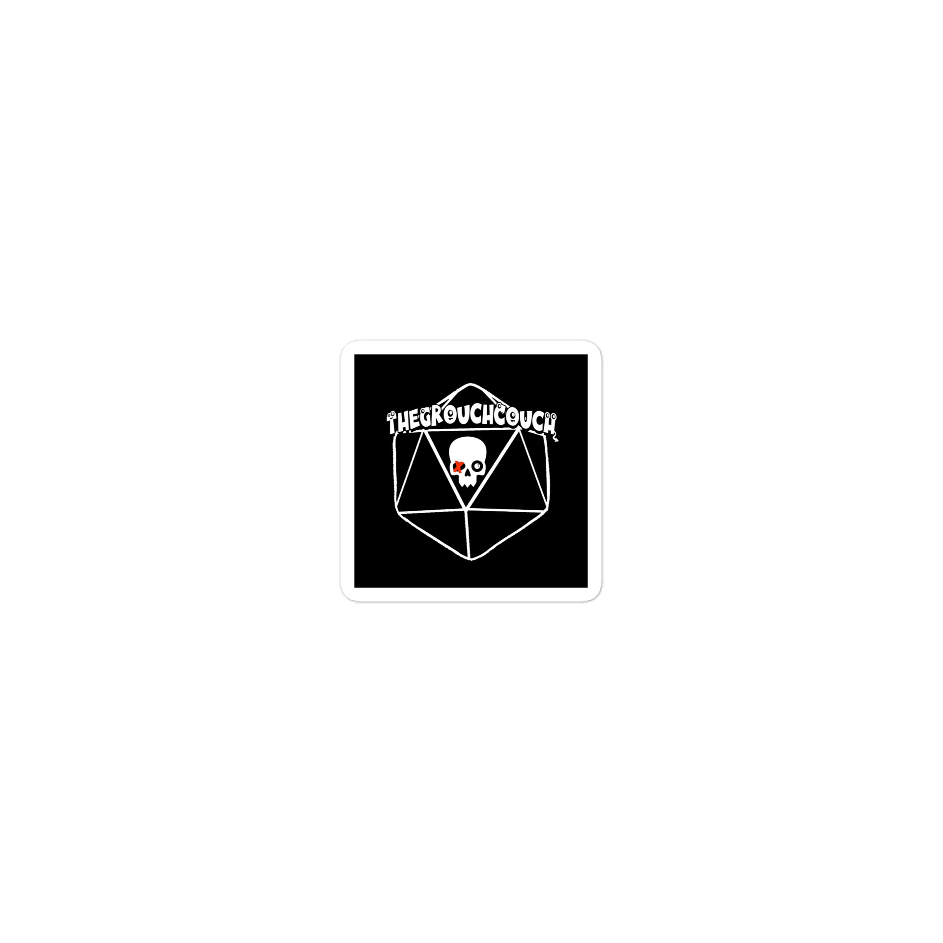 TheGrouchCouch Dye Cut Sticker product image (1)