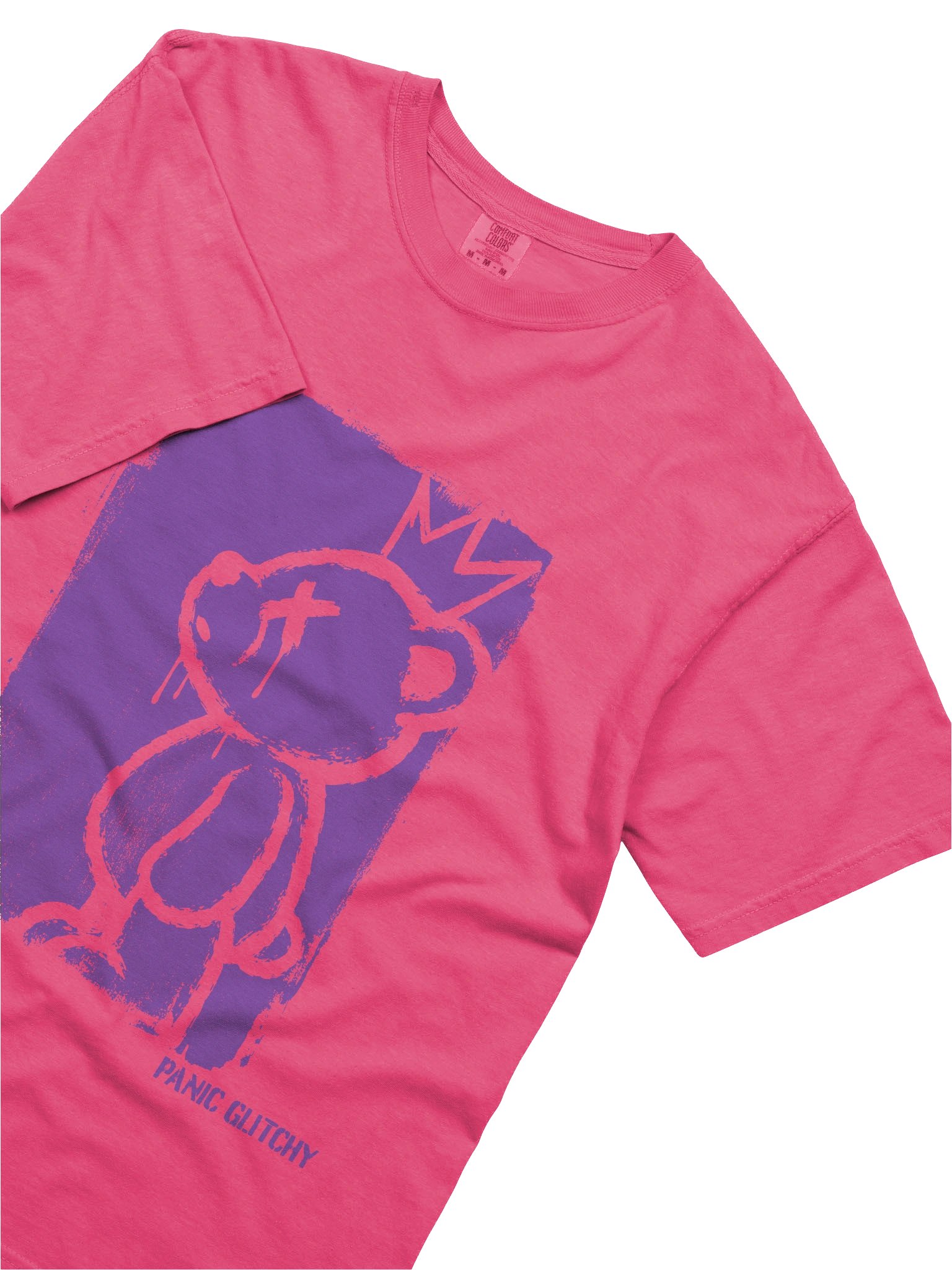 Teddy Prince Purple Stencil'd Tee product image (35)