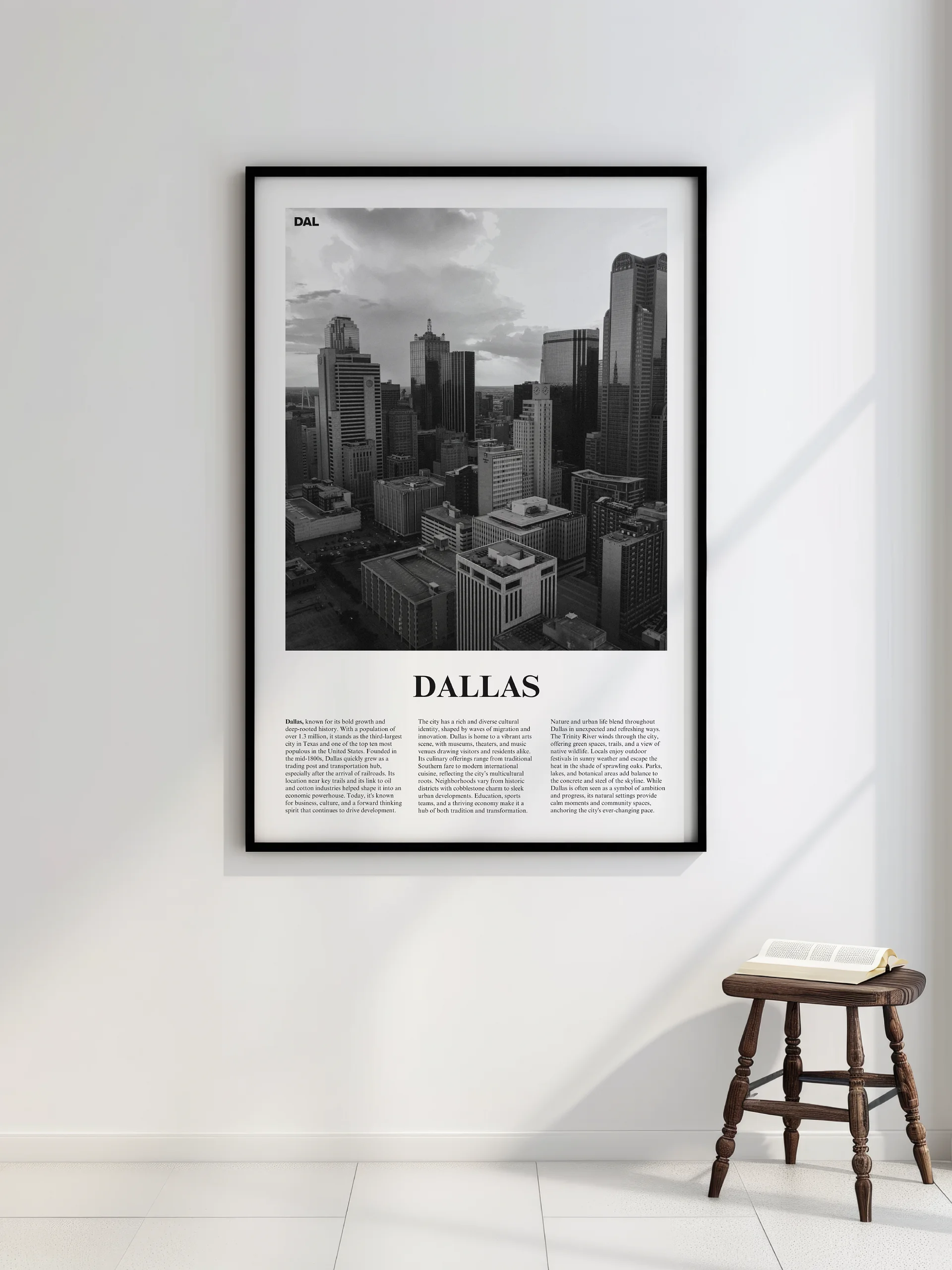 Dallas 02 Newspaper Poster product image (2)