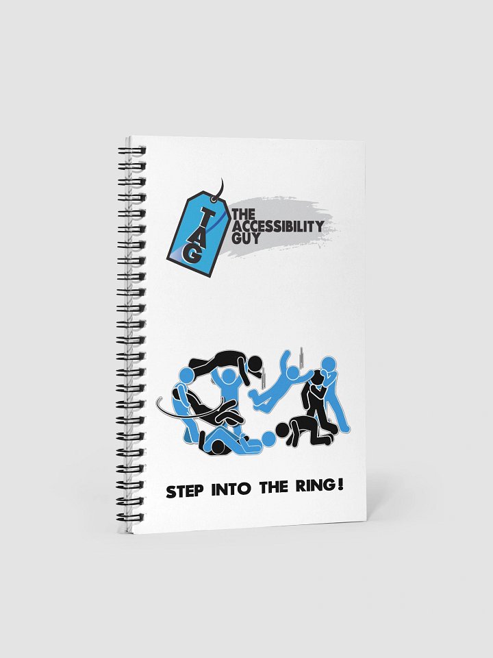 Step into the Ring - Spiral Notebook product image (1)