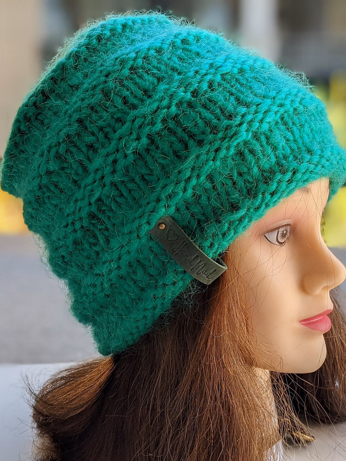 Reversible Chunky Knit Hat Pattern | Crazy Hands Knitting