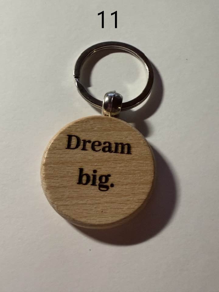Wooden Engraved Keychains with Sayings & Quotes | Sweet, Sassy, Friendship & Love (5) product image (11)