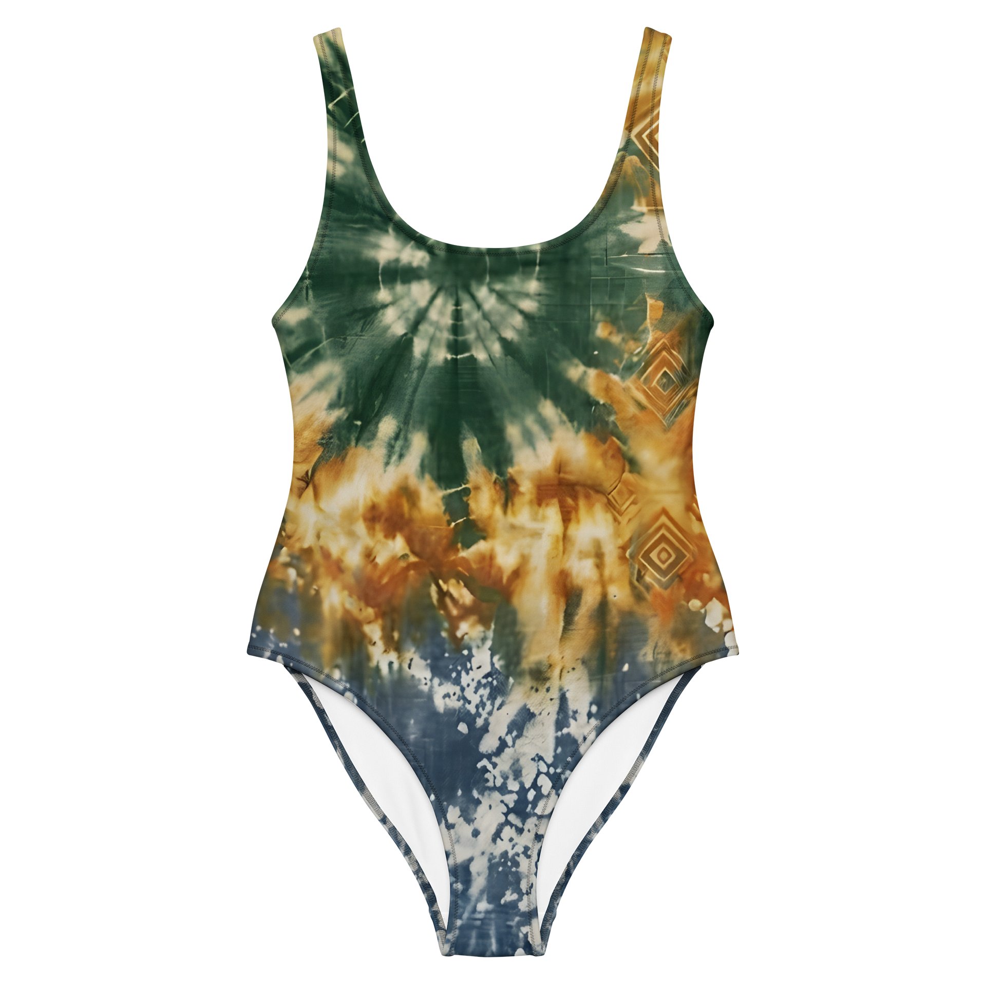 Copacabana Vintage – Organic Texture One-Piece Swimsuit product image (2)