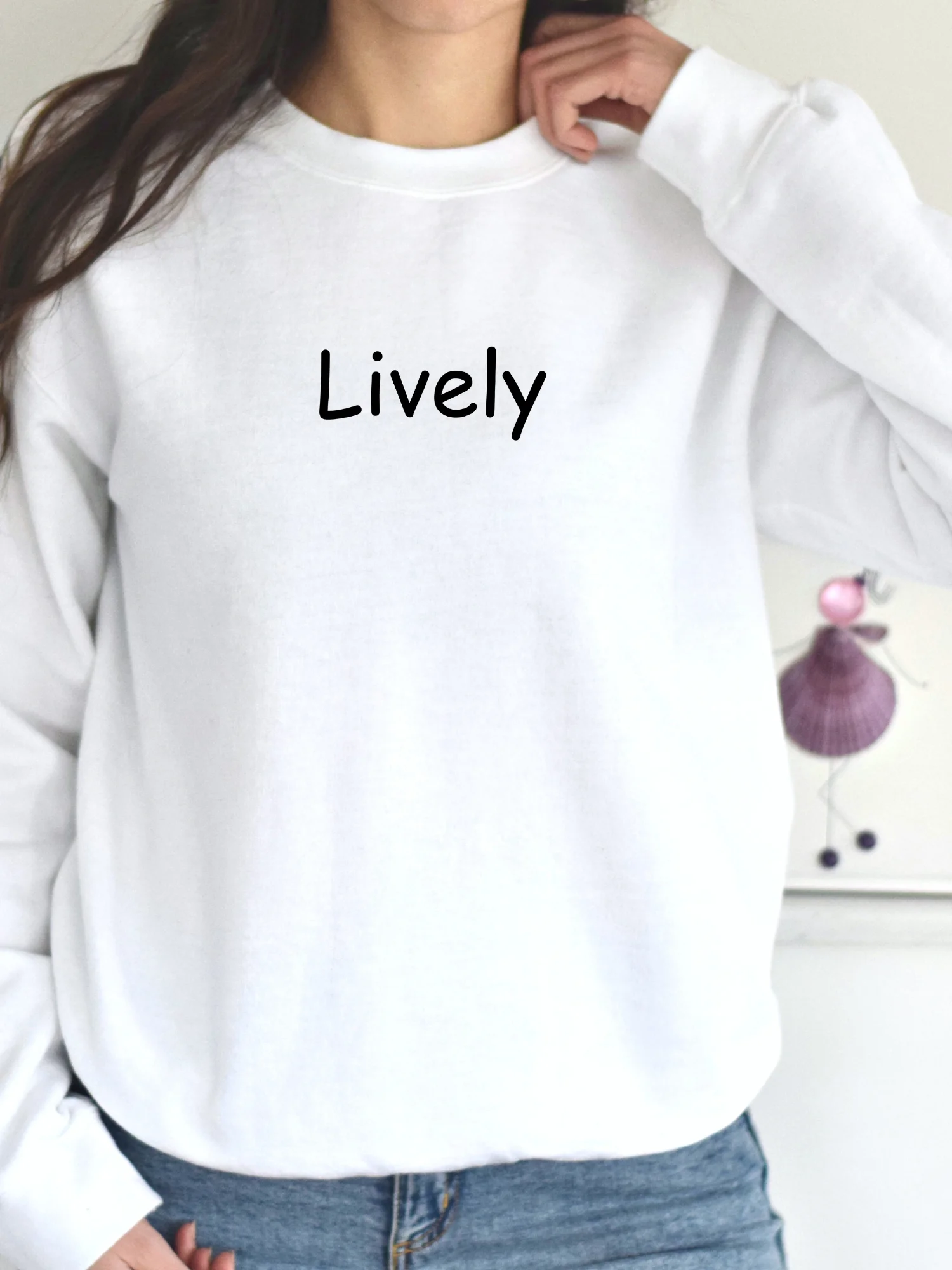 “Lively” My Vibe Crewneck Sweatshirt product image (1)