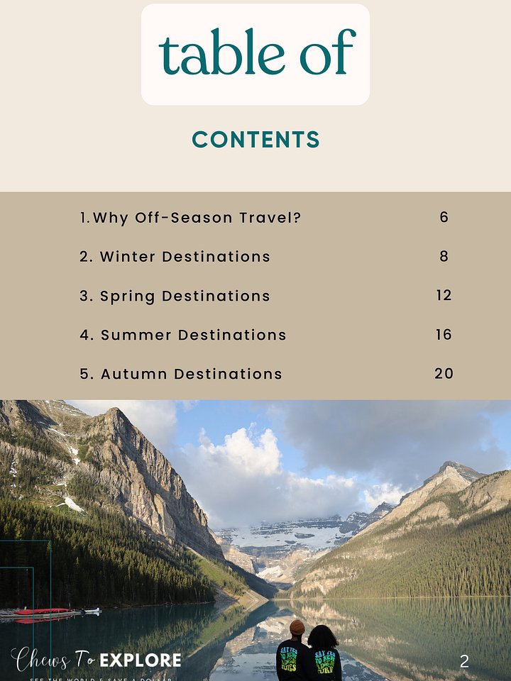 Best Destinations for Off-Season Travel product image (2)