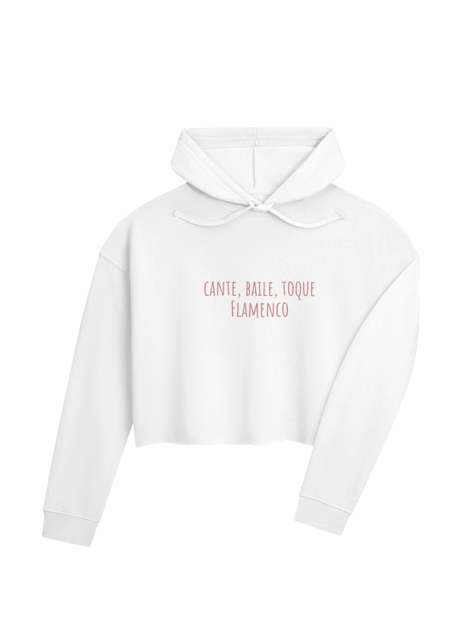 "Carmen" Hoodie cropped Long Sleeve Red / White product image (4)