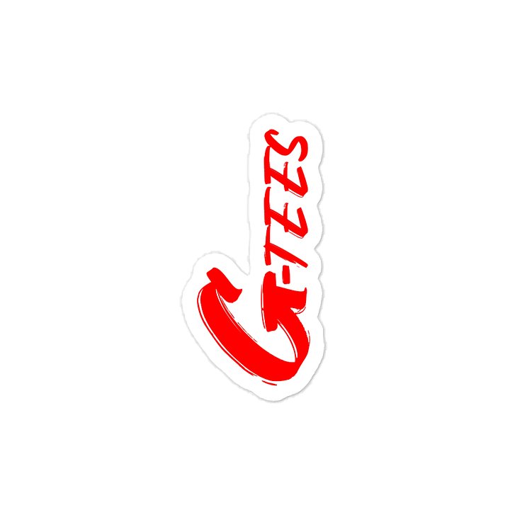 G-Tees Red Decal product image (1)
