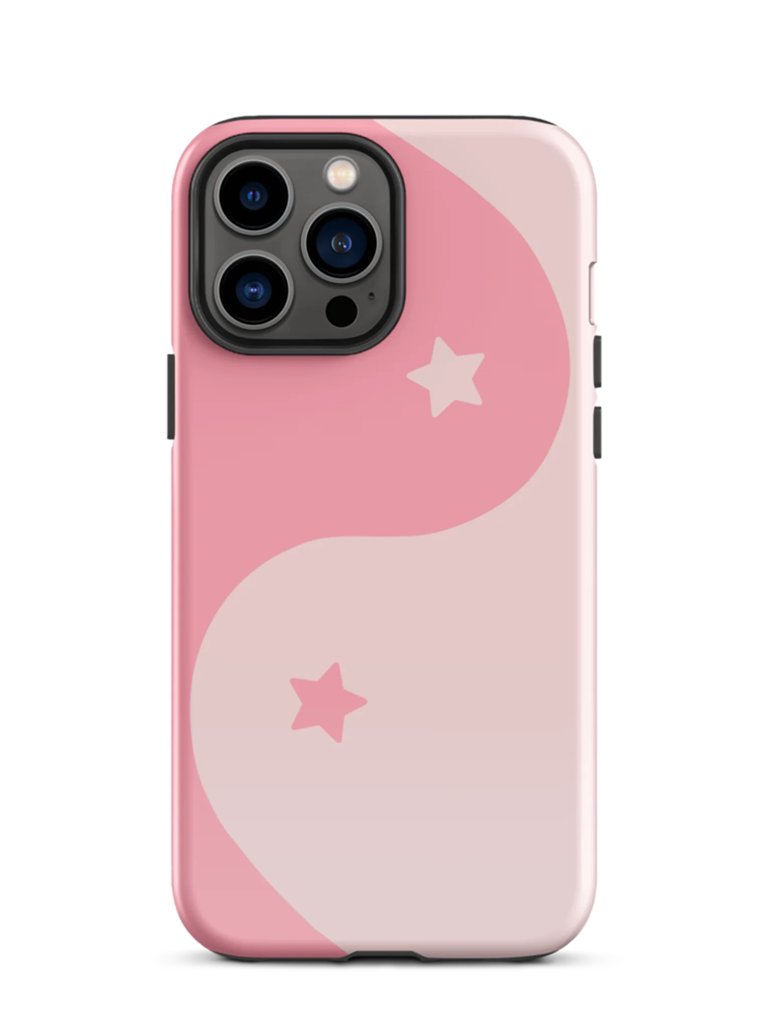 Bubblegum Yin Yang Stars iPhone Case product image (3)