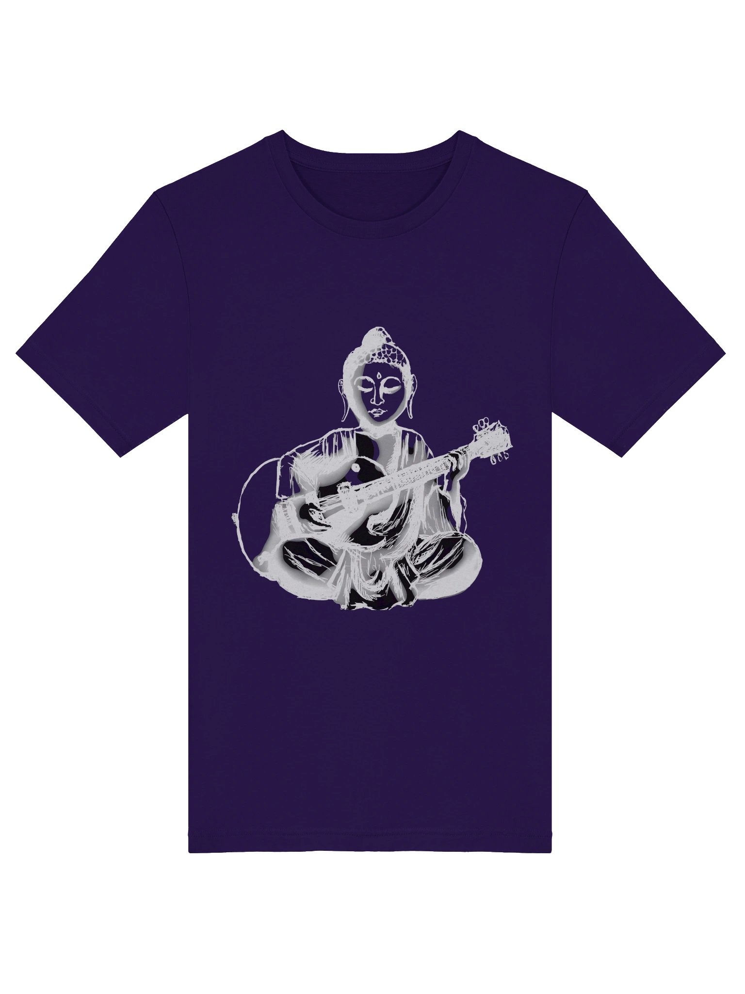 double sided Buddha-Alien T product image (43)