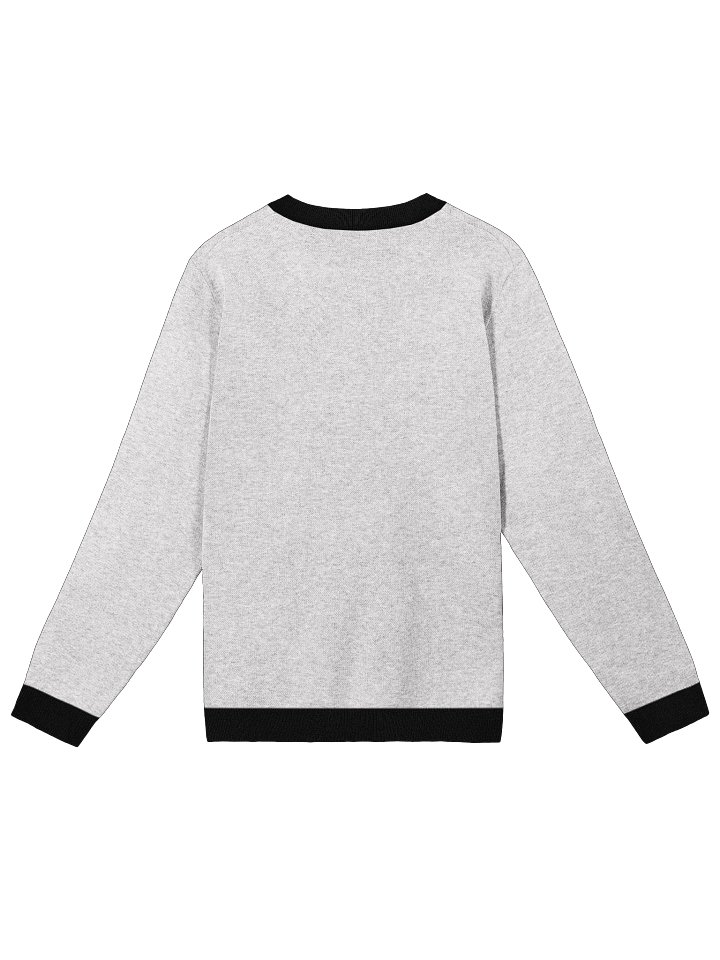 Embroidered knit sweater (white) product image (7)