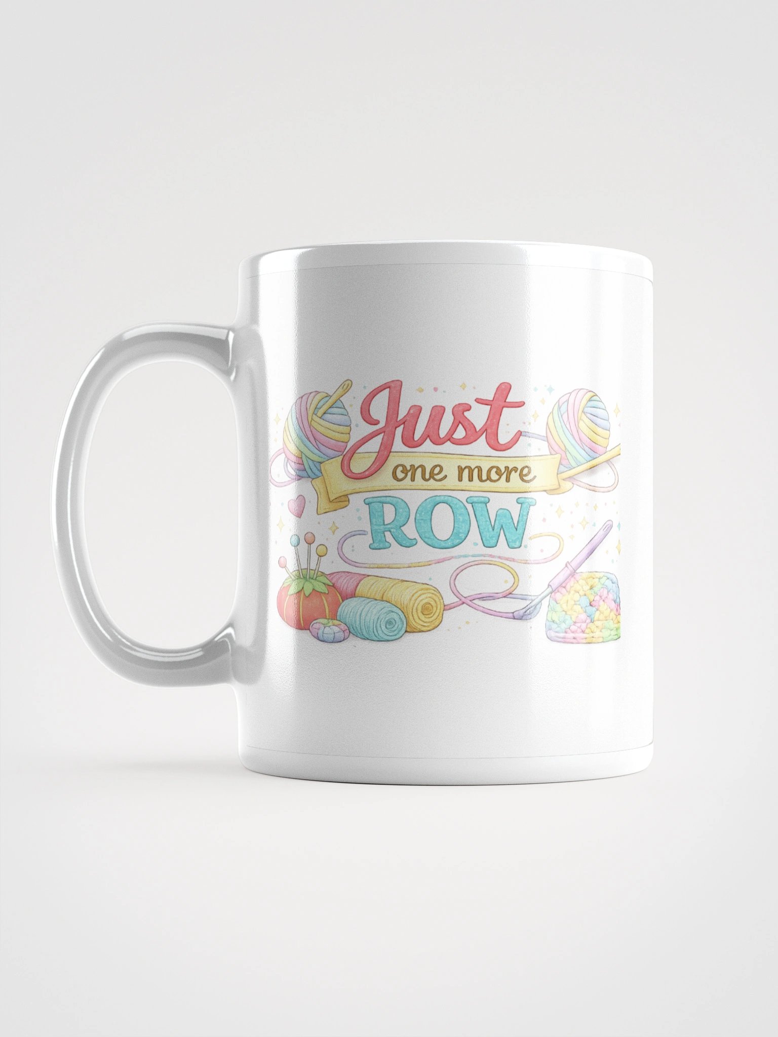 Just one more row Mug product image (2)