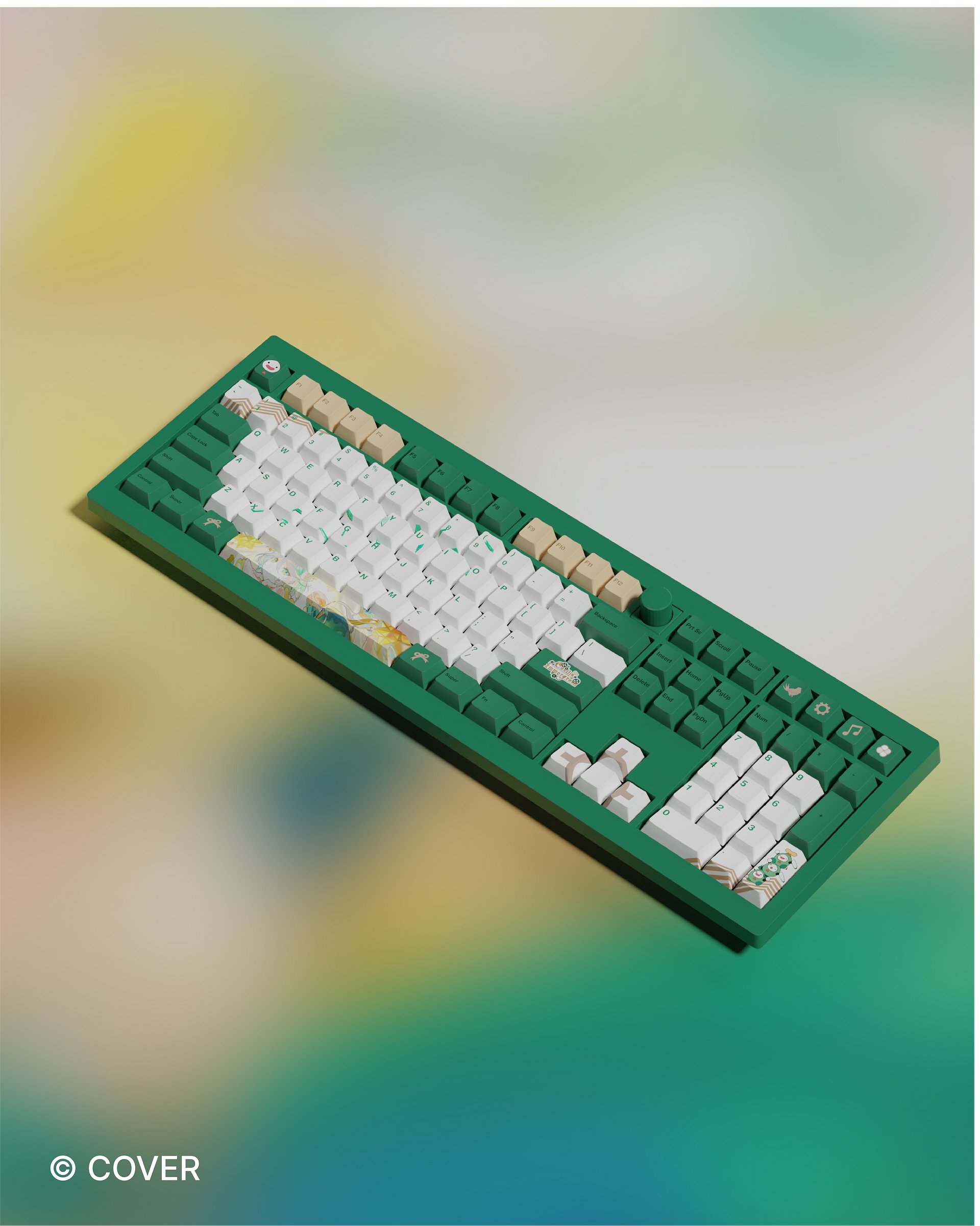 [PRE-ORDER] Cecilia Immergreen Keyboard | IFK x hololive