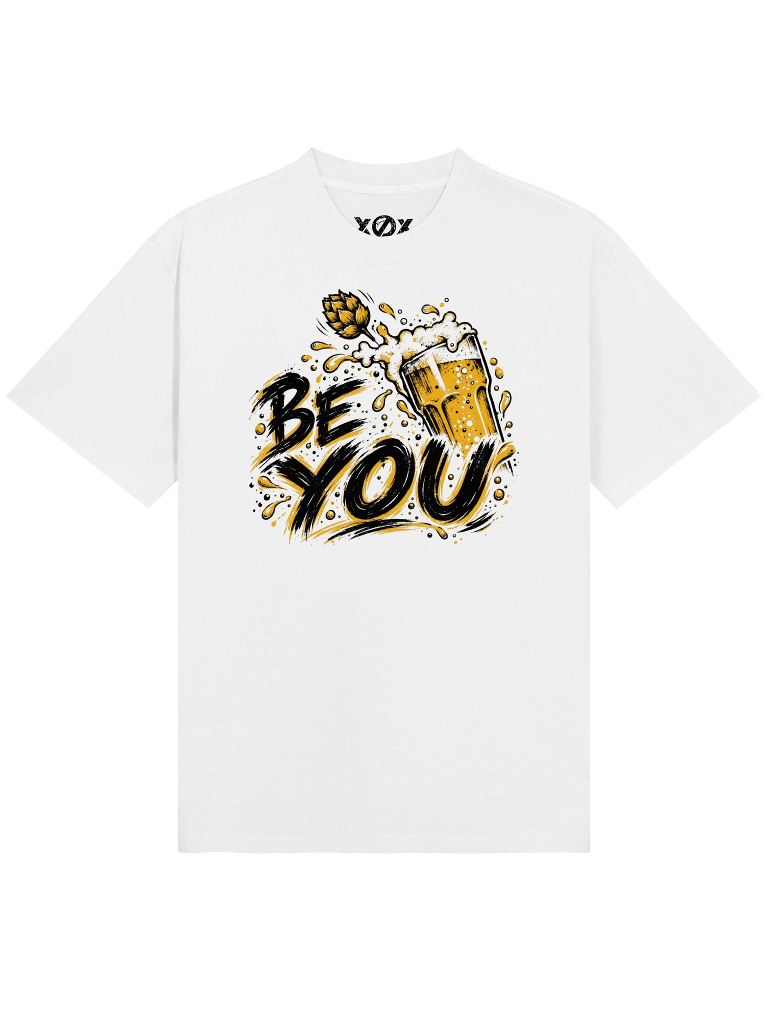 BE YOU — Unisex Oversized Craft Beer T-Shirt product image (1)