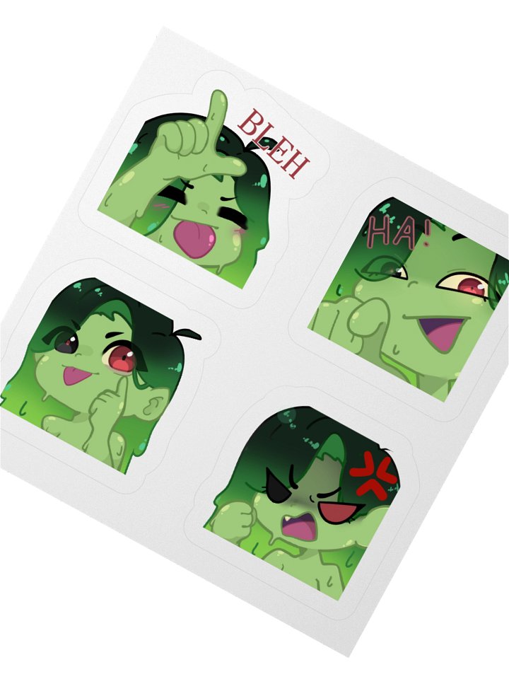 Toxine Emote Stickers product image (5)