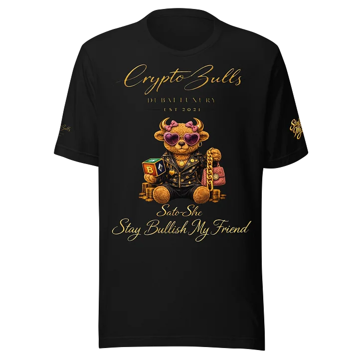 SatoShe Teddy Bull Tshirt - Bullish Collection product image (2)