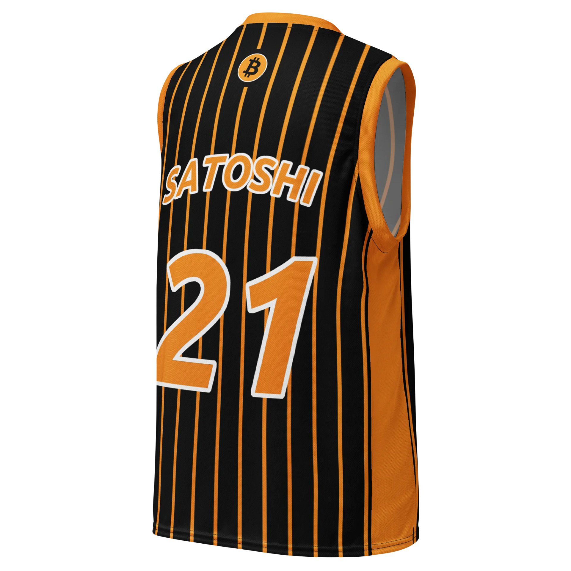 Satoshi Bitcoin Jersey (Black) product image (3)