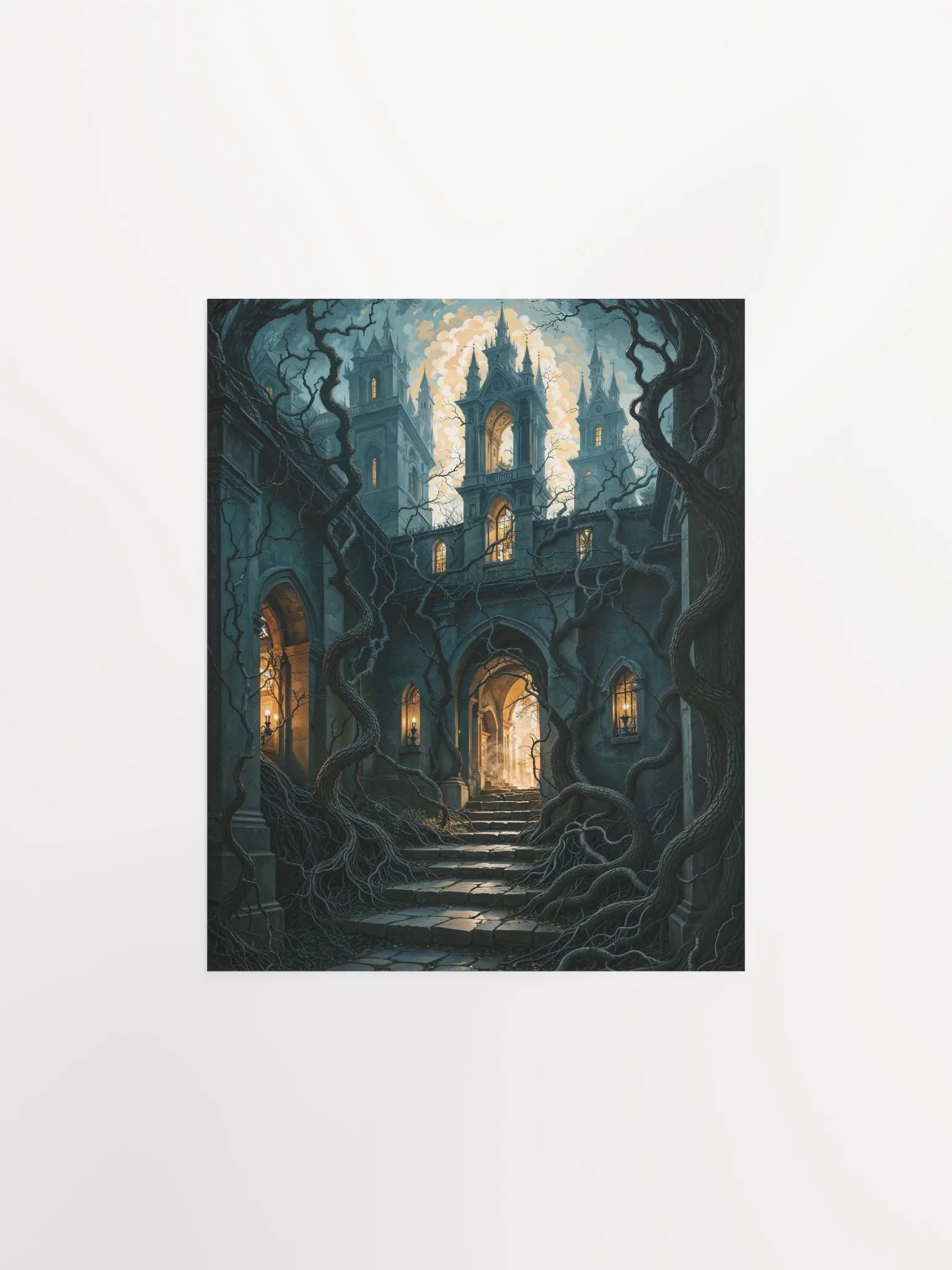Moonlit Gothic Castle Poster product image (4)