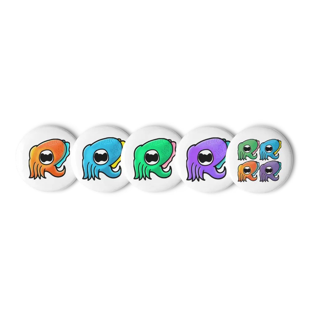 Cuttle Crew Pins Set product image (1)