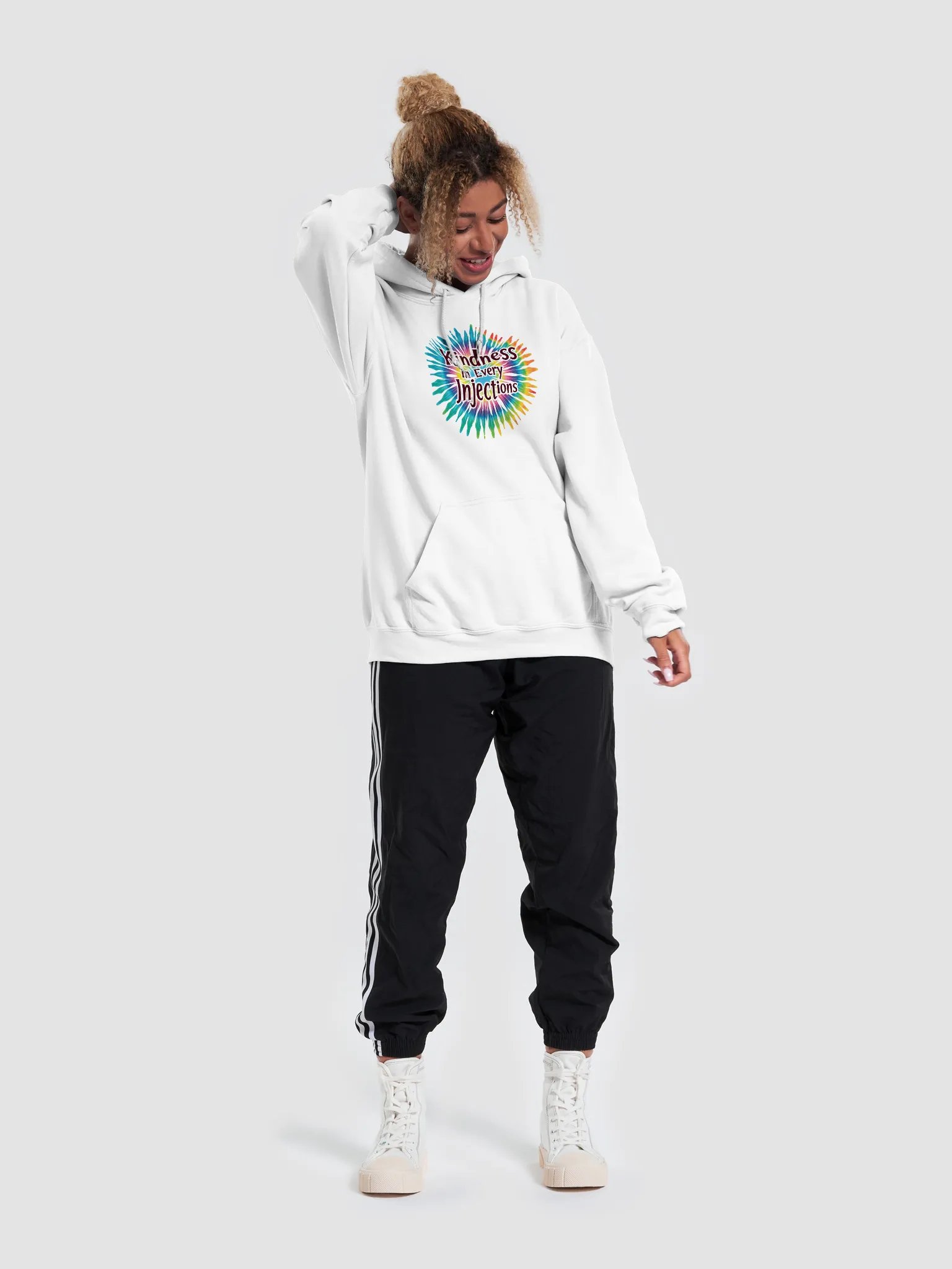 Kindness Injection Tie-Dye Hoodie product image (60)