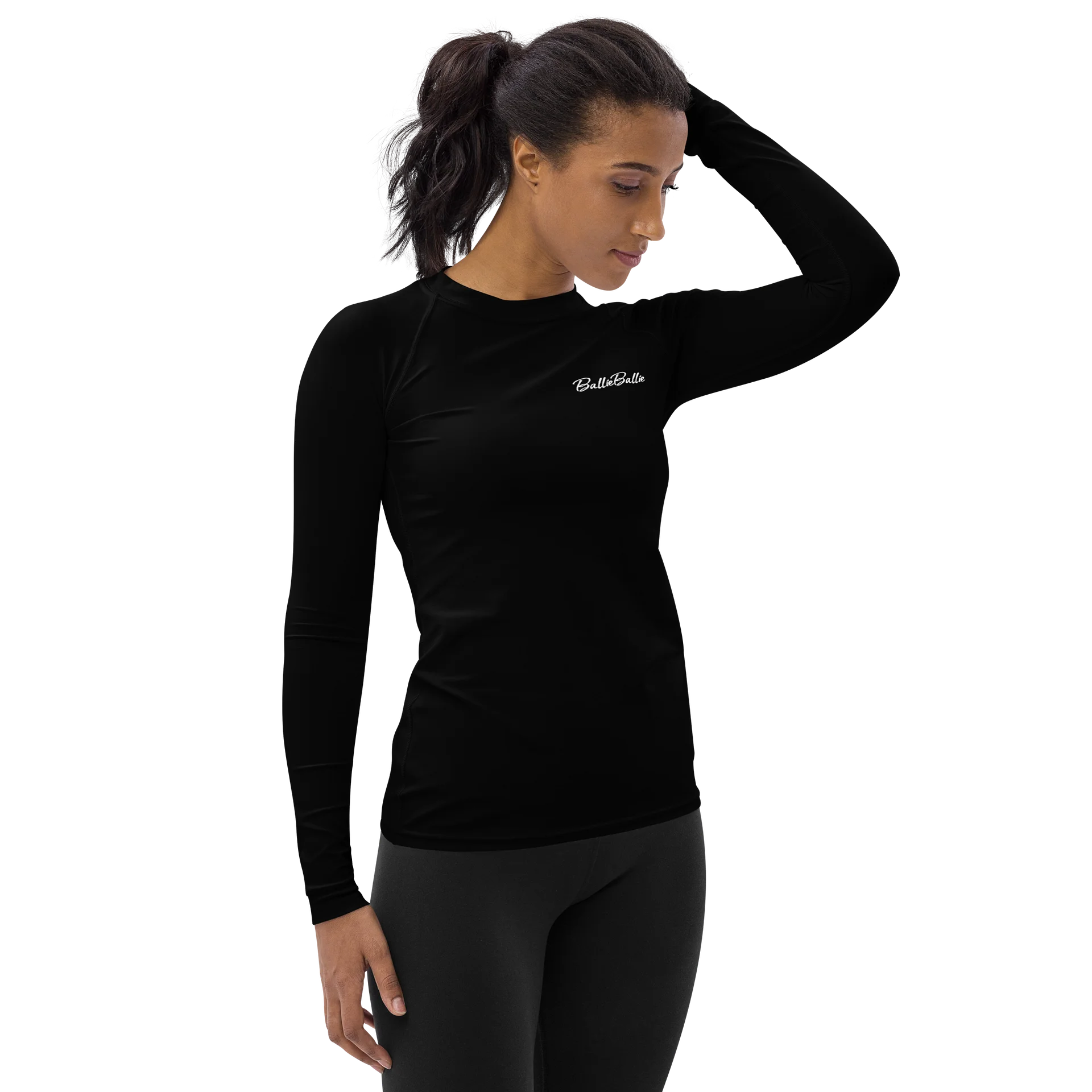 Rash Guard shirt Black product image (4)