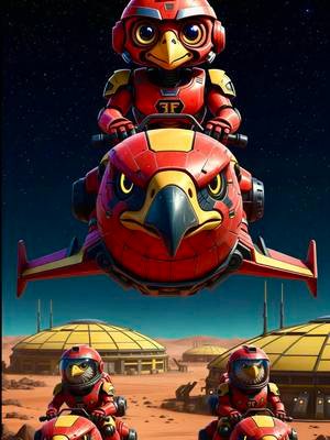 Squawk the Hip Hop Metal Hawk: Music Video 2 #hawk #cartoon #animation #musicvideo #scifi 
