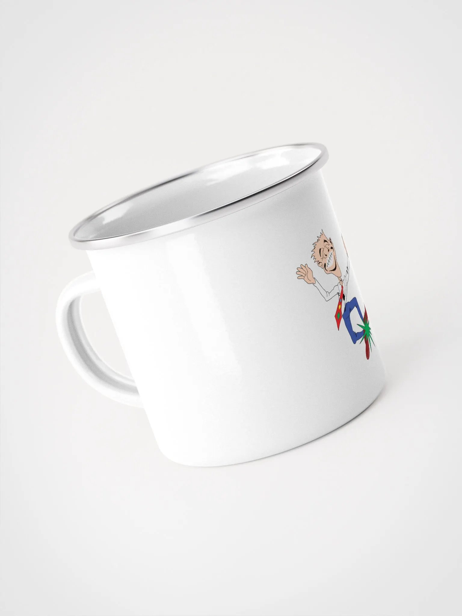 Explosive Laughter Enamel Mug product image (4)
