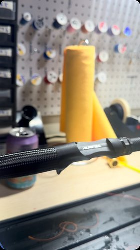 Getting ready for The Ultimate Angler Championship at lake Guntersville with this sweet punch rod! This rod is perfect for th...