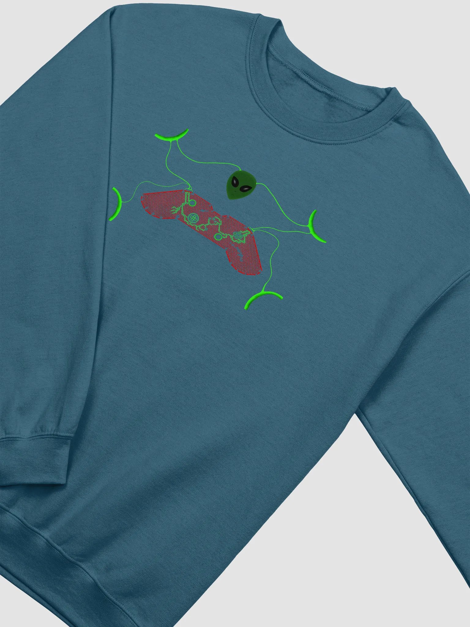 Alien Control Crewneck Sweatshirt product image (2)