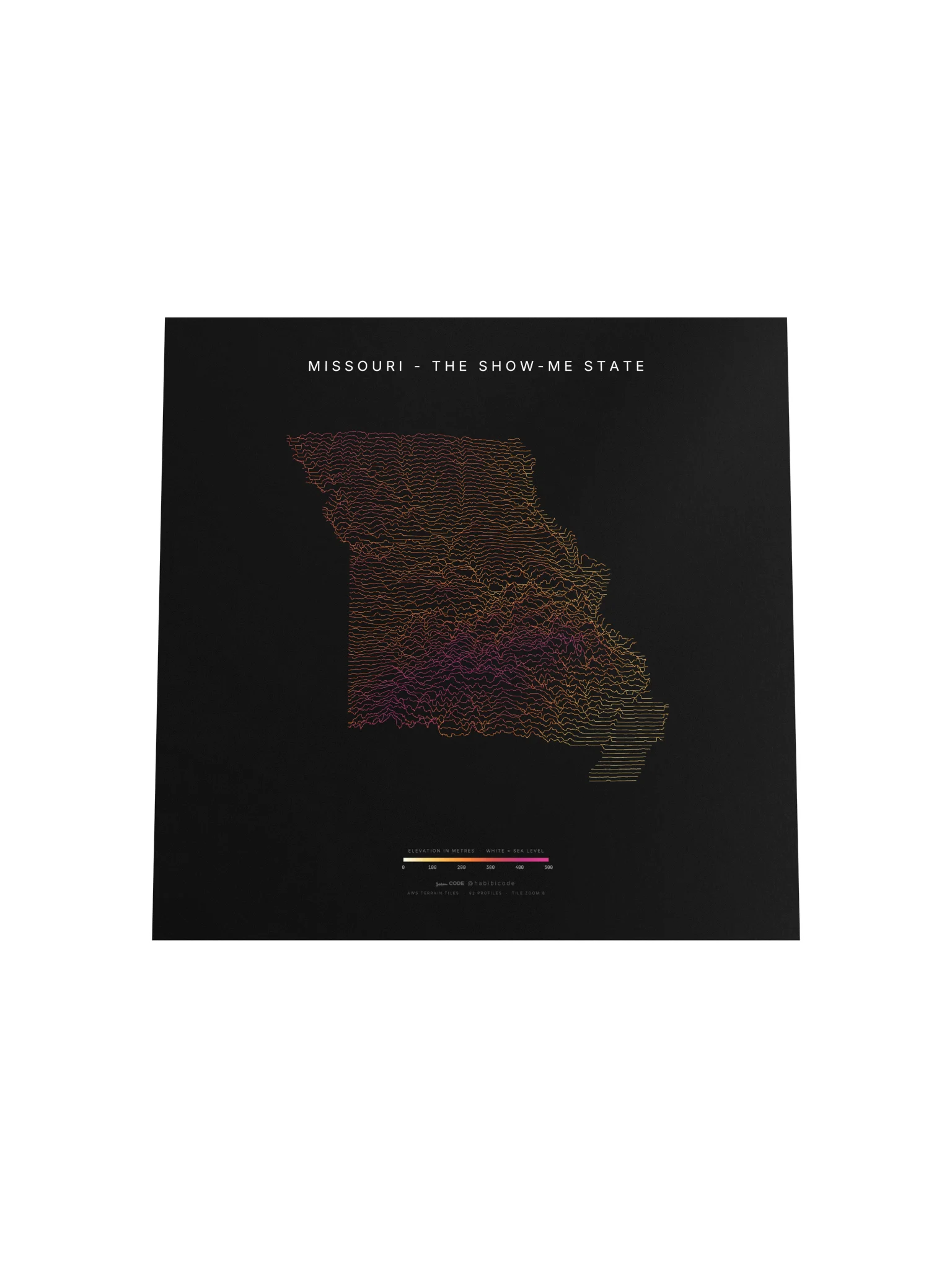 Ridgeline Poster - Missouri product image (4)