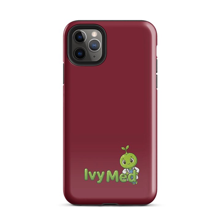 IvyMed IvySprout iPhone Case- Burgundy product image (2)